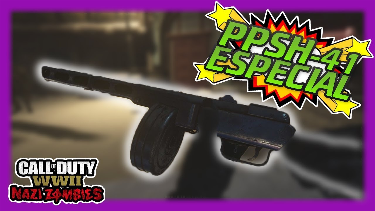 COMO CONSEGUIR LA EDICION ESPECIAL DE LA PPSH-41 / EL ULTIMO REICH / ZOMBIES WW2 CALL OF DUTY