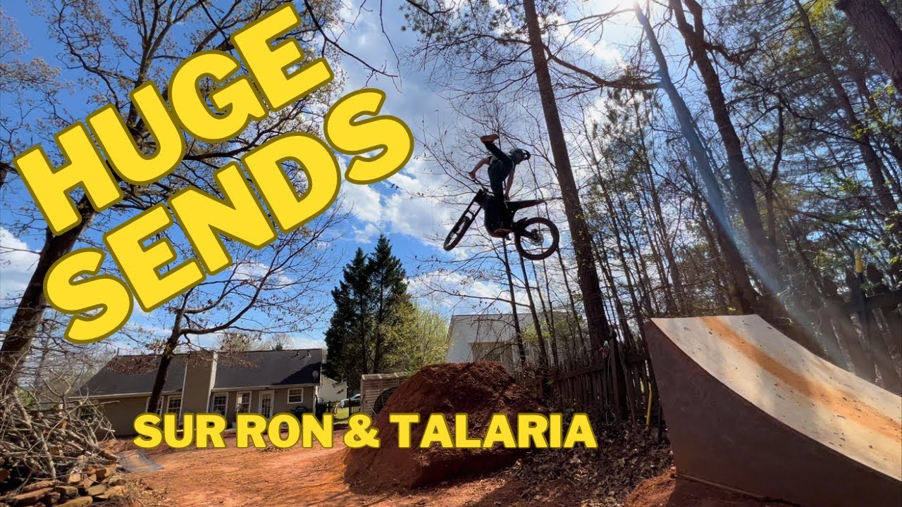Sur Ron Talaria PARADISE! // BIG Jumps // Wheelies // Trails