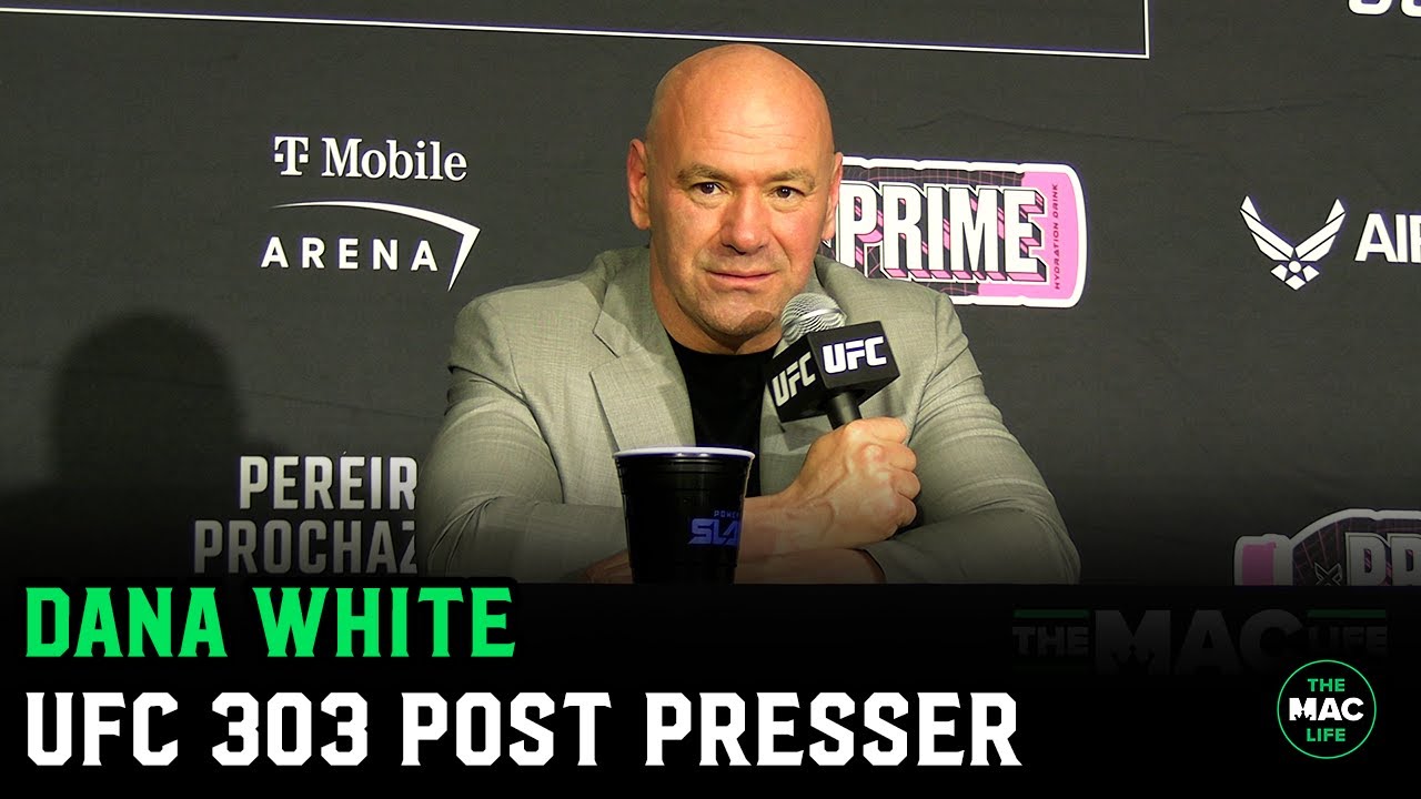 Dana White reacts to Alex Pereira KO: “He's a monster