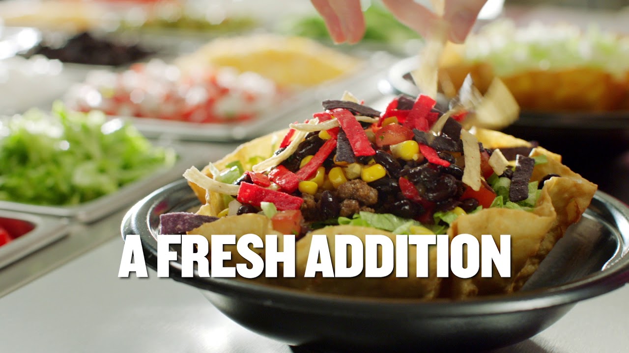 A Fresh Addition Our Menu: New Southwest Taco Salad!
