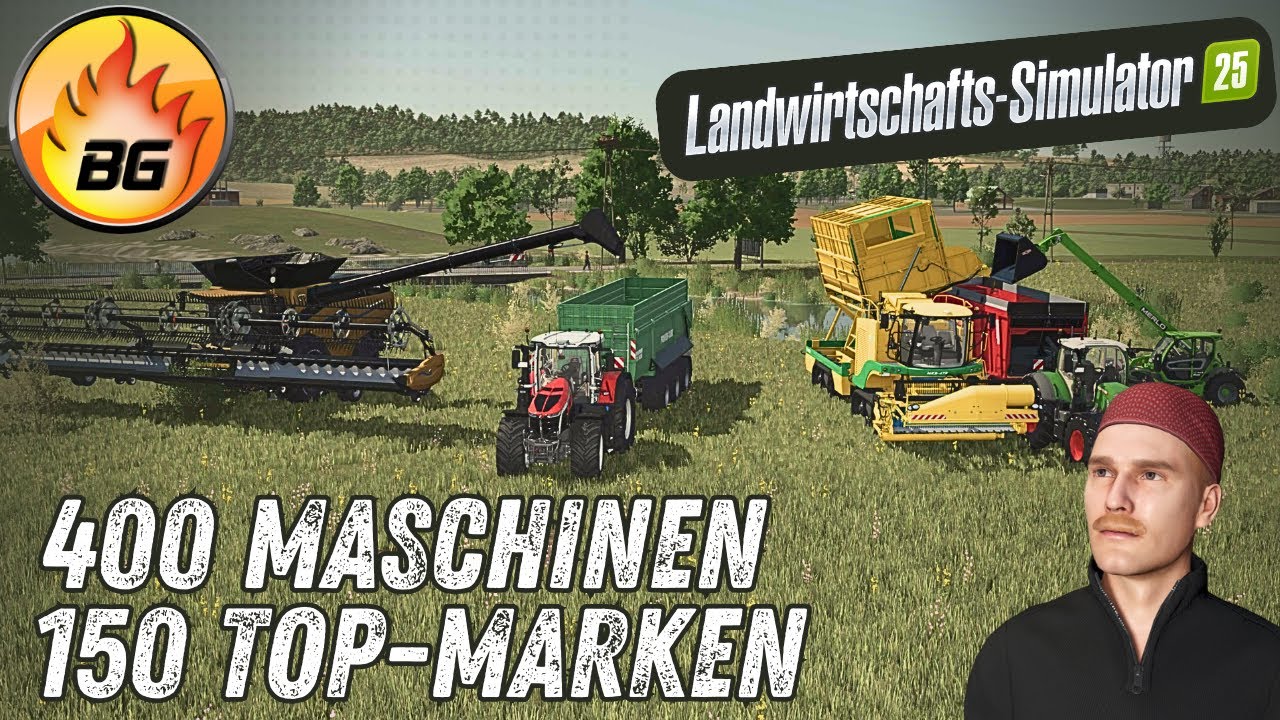 LS25 Zeig mal #02 | Über 400 authentischen Maschinen + 150 Top-Marken | LANDWIRTSCHAFTS SIMULATOR 25