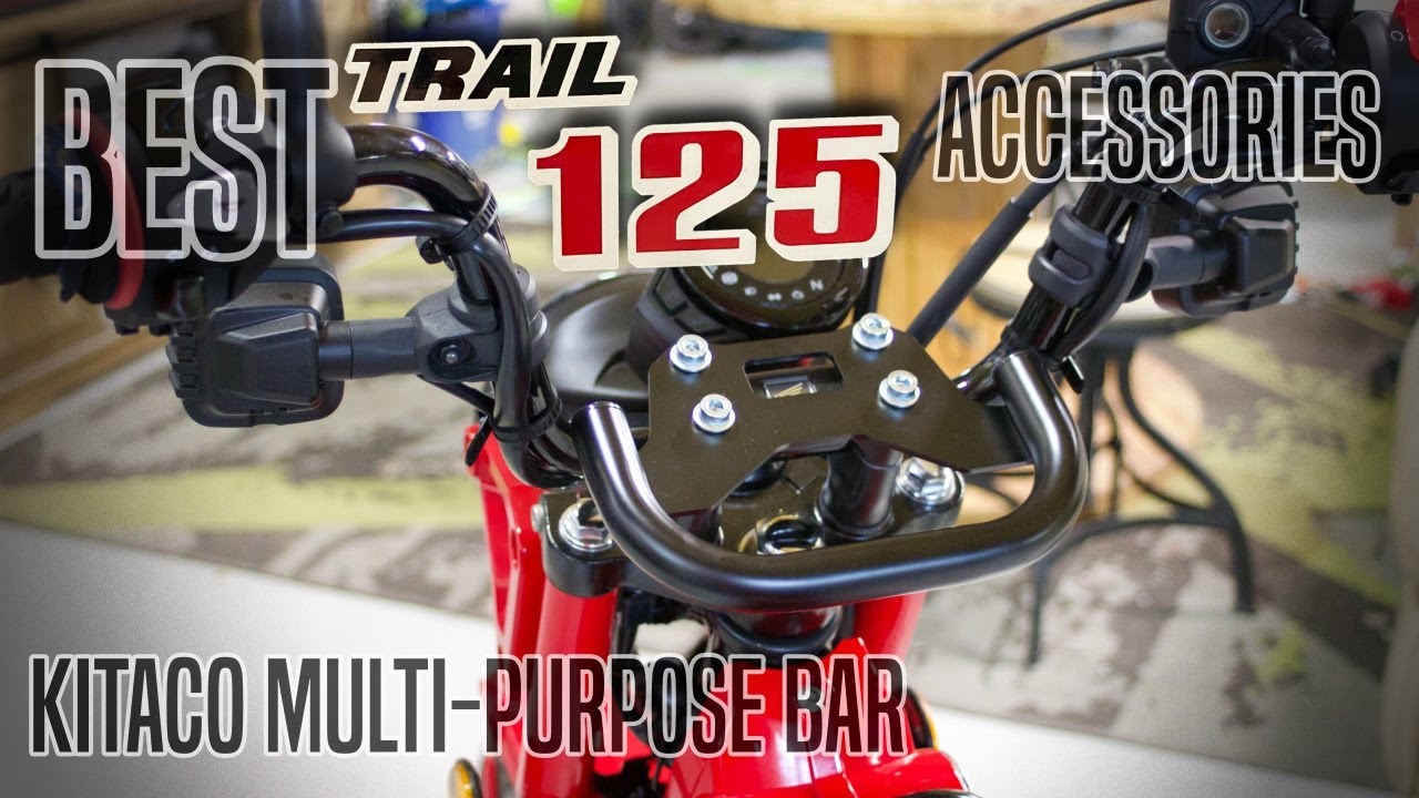 Making the Honda CT-125 even MORE useful! | Kitaco Multi-Purpose Bar Install on the Trail 125