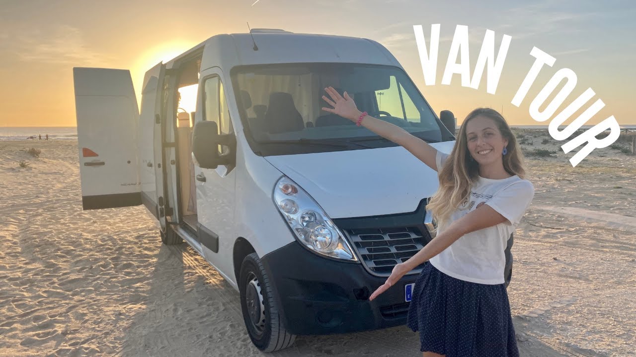 VAN TOUR de furgoneta camperizada a mano en ESPAÑOL  🏠