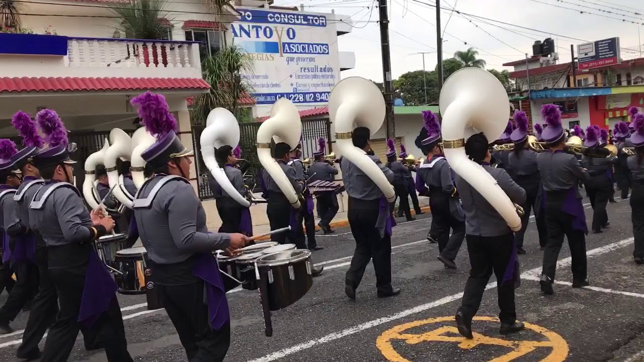 Leones Icatec Marching Band || Desfile 3 de Agosto ||