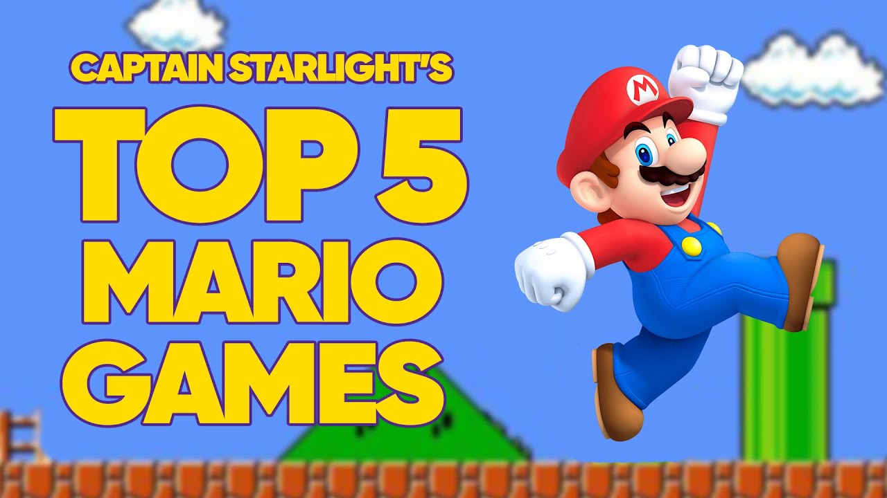 Top 5 Best Mario Games Of All Time