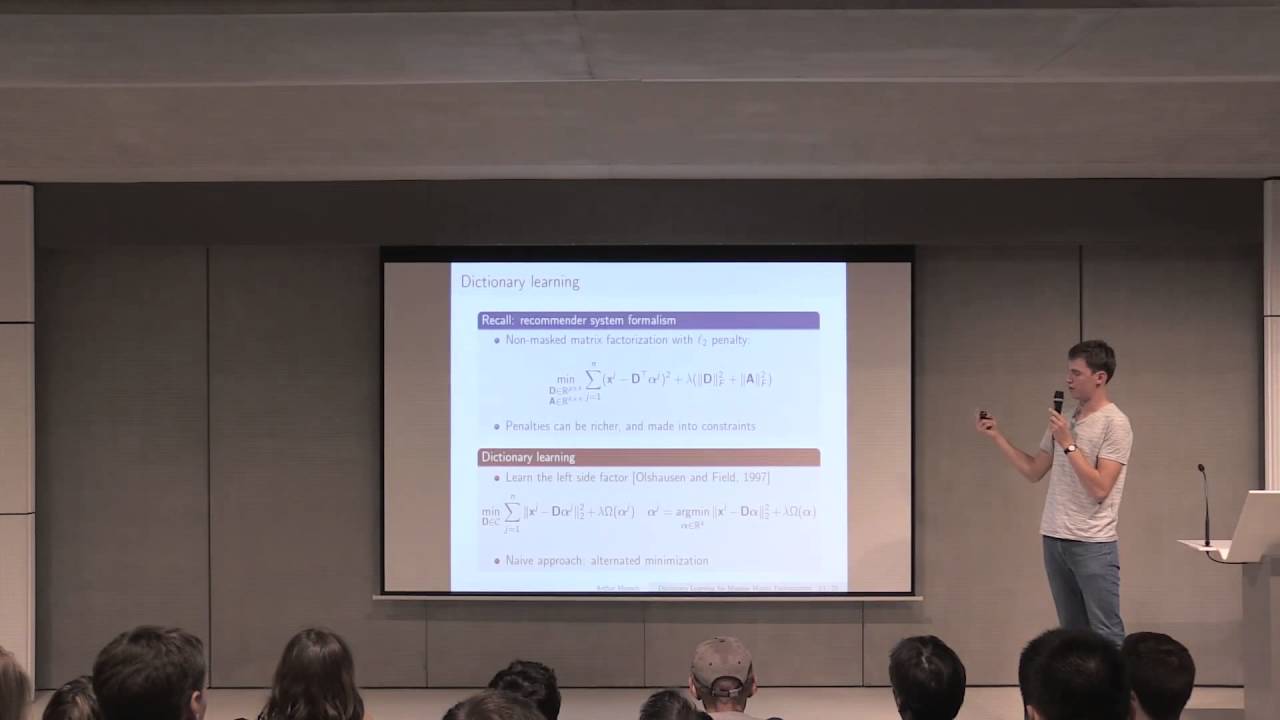 Dictionary Learning for Massive Matrix Factorization - RecsysFR