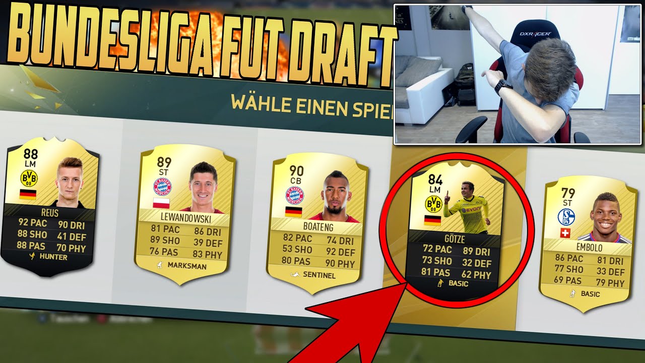 BUNDESLIGA COMEBACK FUT DRAFT CHALLENGE !! | Fifa 16 Bundesliga Fut Draft (Deutsch) | GamerBrother