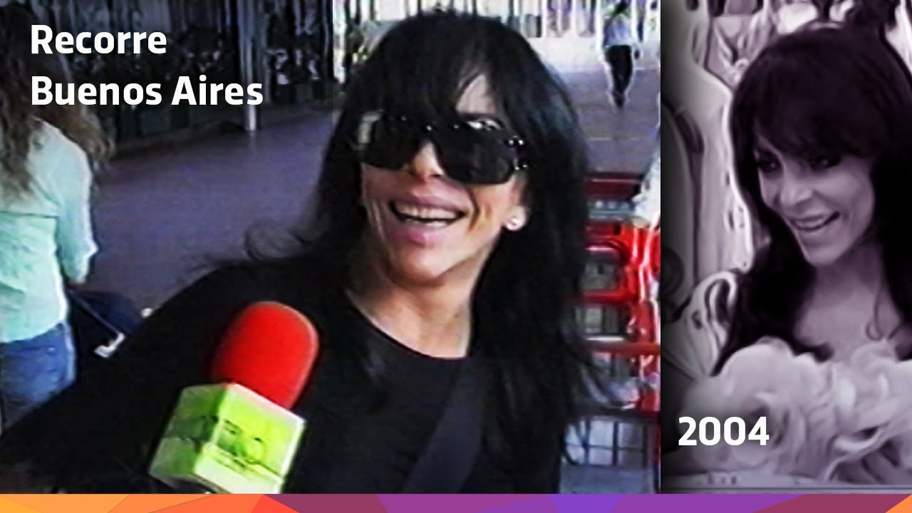 Verónica Castro recorre Buenos Aires - 2004