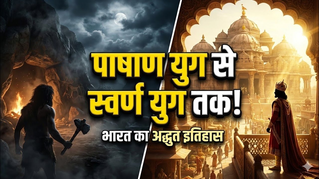 भारत का इतिहास: पाषाण युग से गुप्त काल तक | Complete Ancient History in Hindi | UPSC/SSC 2026