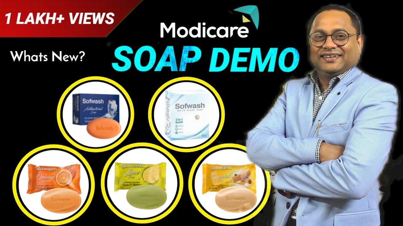 New Modicare | Sofwash Lime | Sandal | Antibacterial | Soap Demo | Modicare's Magnate | New Soaps