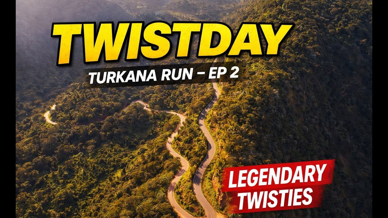 TWISTDAY: Iten to Kapenguria twisties | Turkana Tour Ep.2