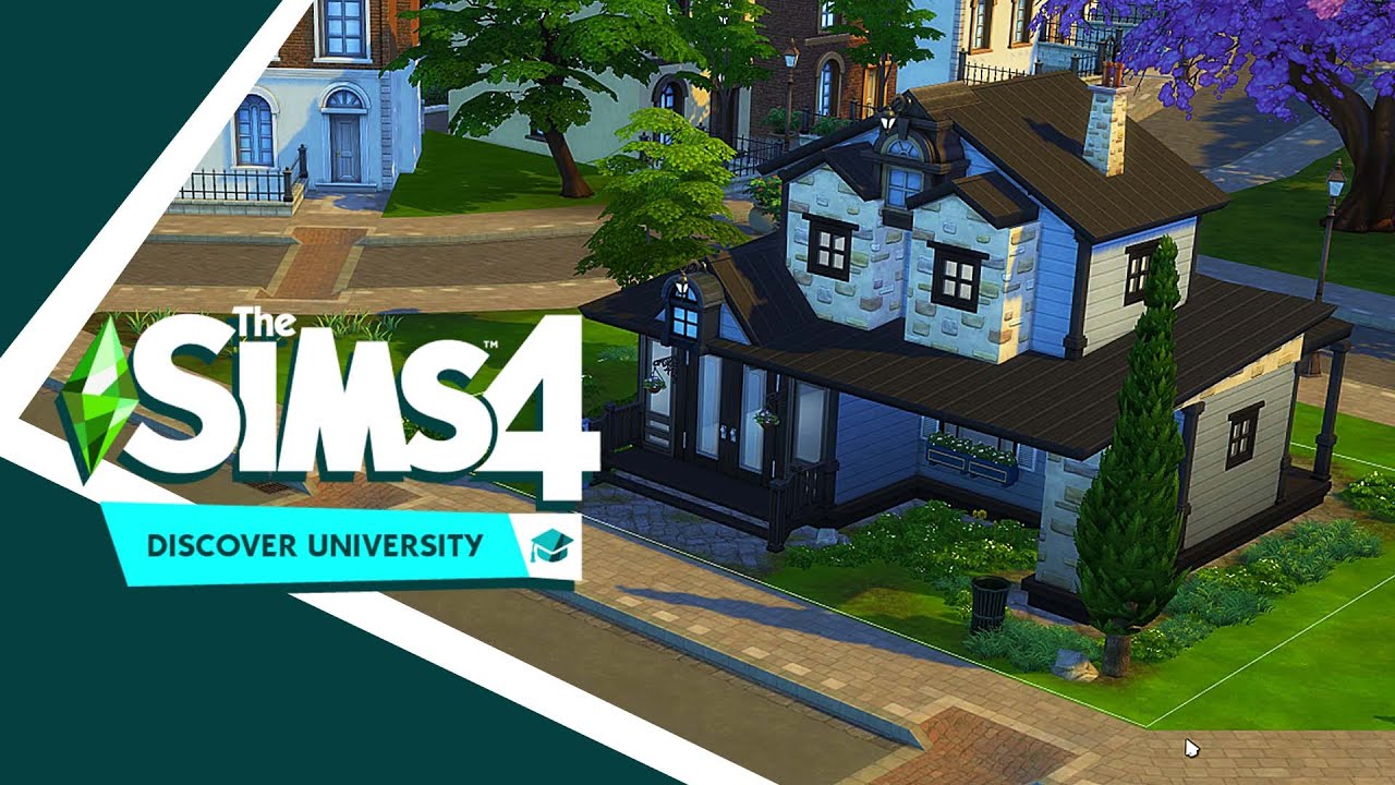 DISCOVER UNIVERSITY BUILD | Opposite Roomies Speedbuild and MORE INFO #EAGameChangers #SimsCamp2019