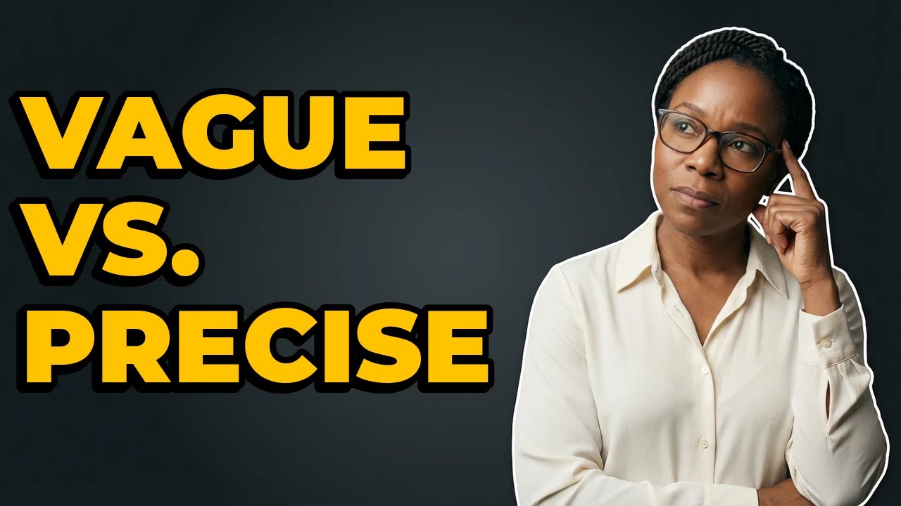 What Is The Difference Between Vague And Precise Language?