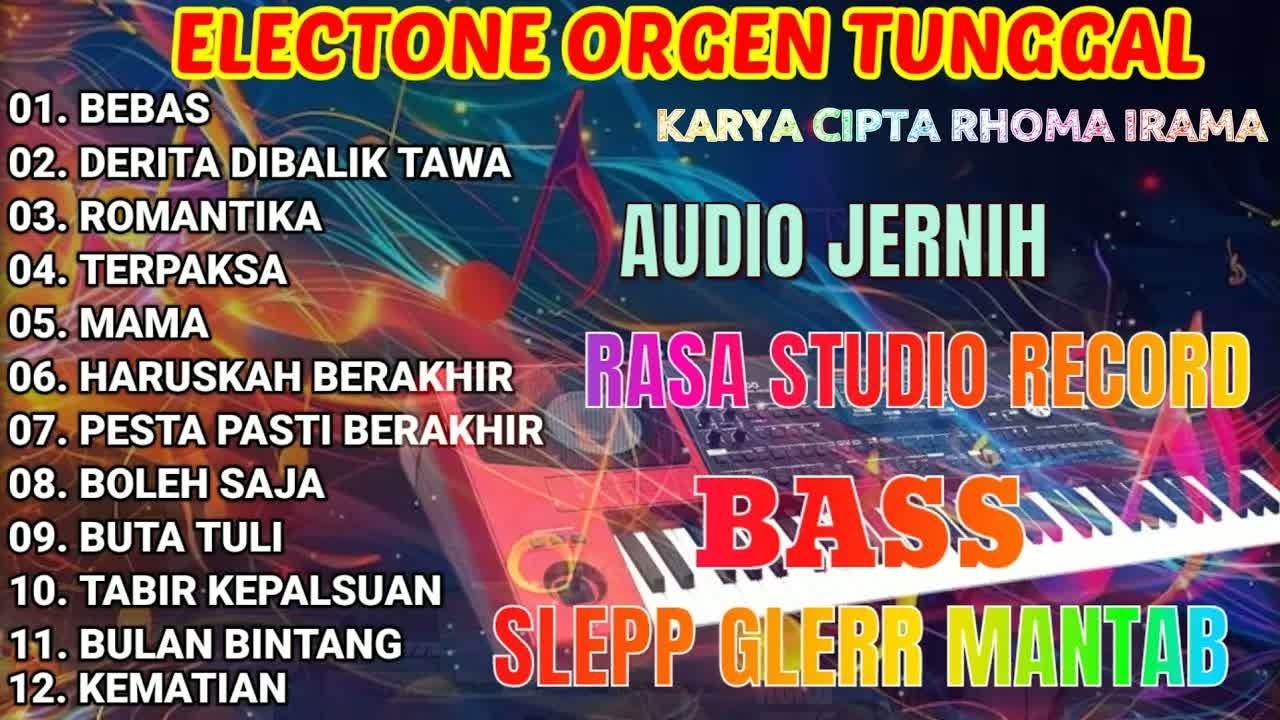 FULL ALBUM LAGU DANGDUT PILIHAN TERBAIK KARYA CIPTA RHOMA IRAMA AUDIO JERNIH RASA STUDIO