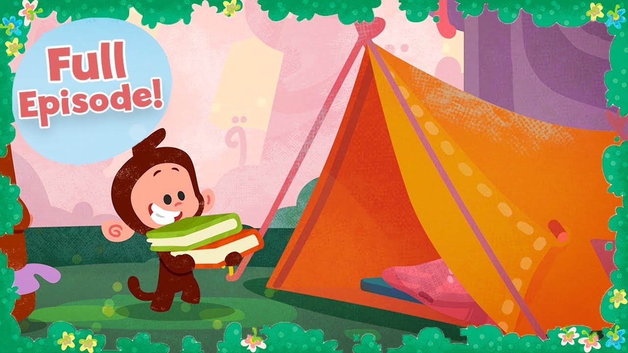 Camp Out 🏕 - Tee & Mo 🐒 FULL EPISODE! 🙈