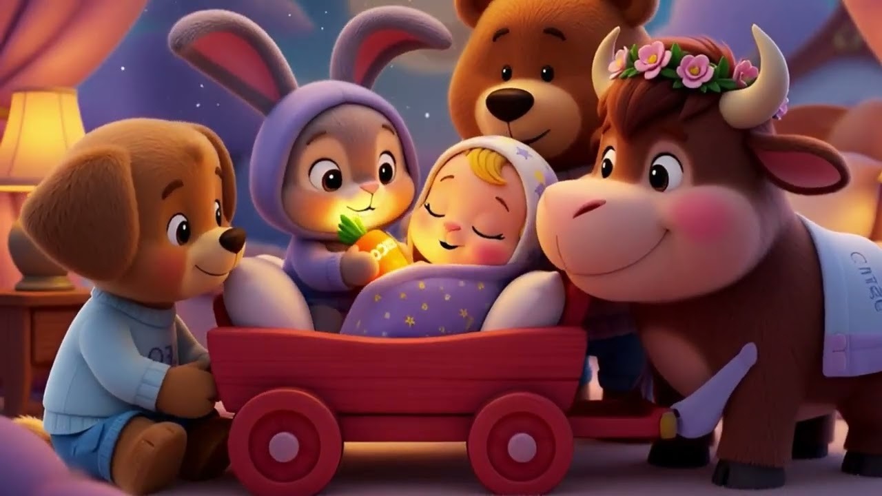 Hush Little Baby Nursery rhymes for kids 4k