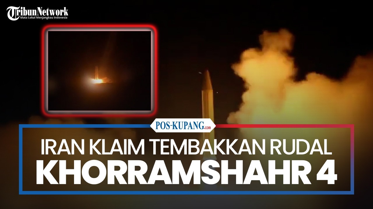 Iran Klaim Tembakkan Rudal Khorramshahr-4 ke Jantung Tel Aviv