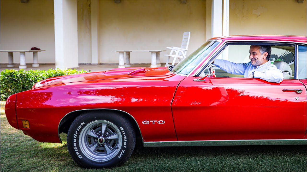 Portrait of a Car Collector: American Muscle Cars Restored to Their Original State (Pontiac, Dodge)