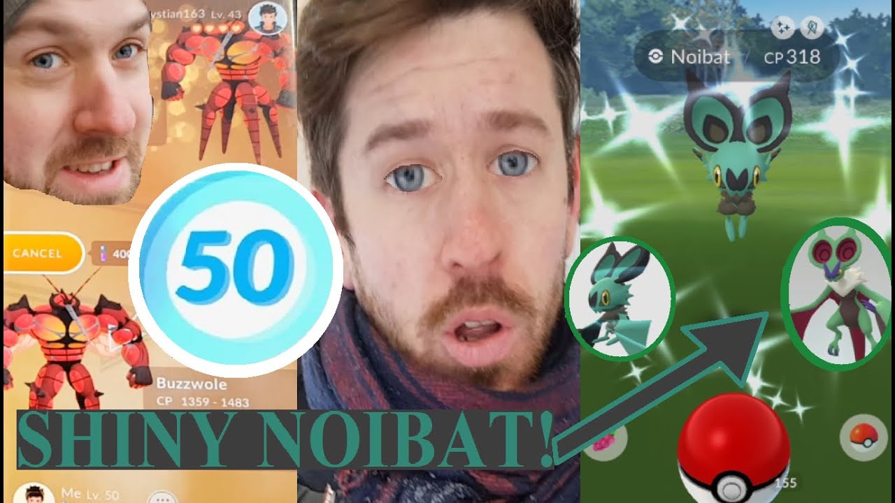 Pokémon GO på Svenska | SHINY NOIBAT COMMUNITY DAGEN! | LEVEL 50 PRIS! | Johans Pokemon GO