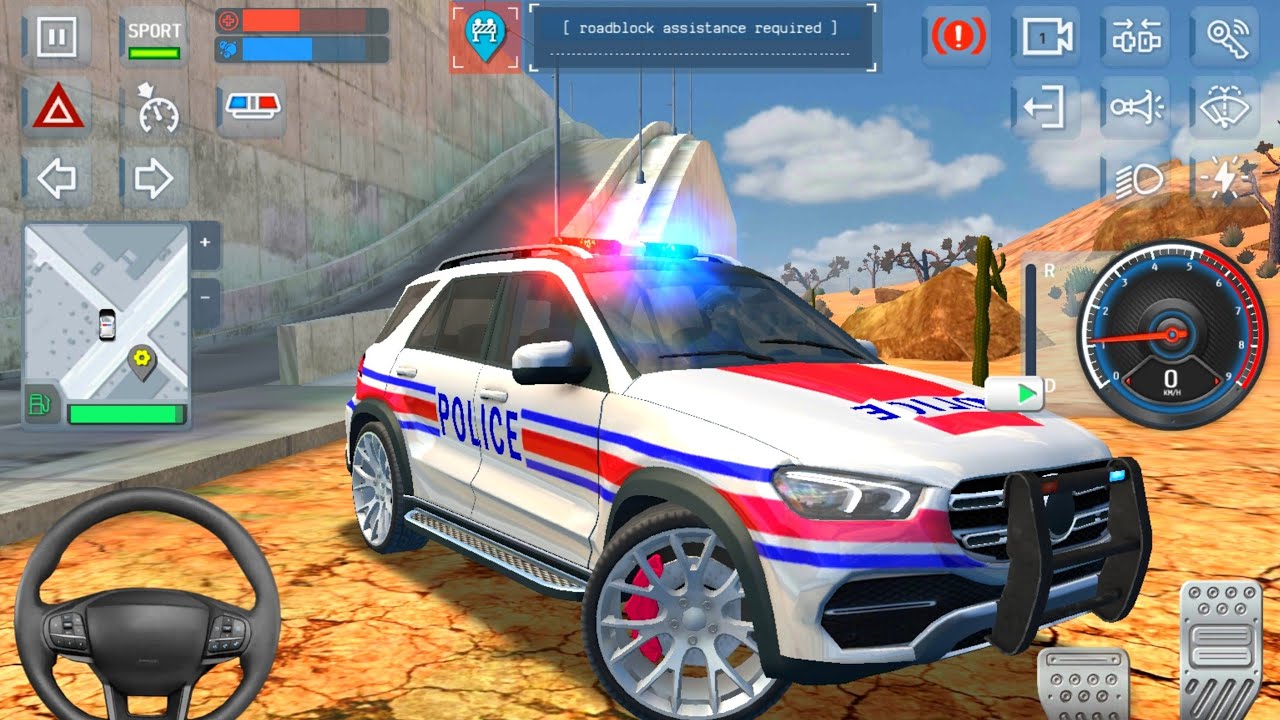 Police Simulator 2024 - City Police Car City Driving Games - Best Police Games Android Gameplay