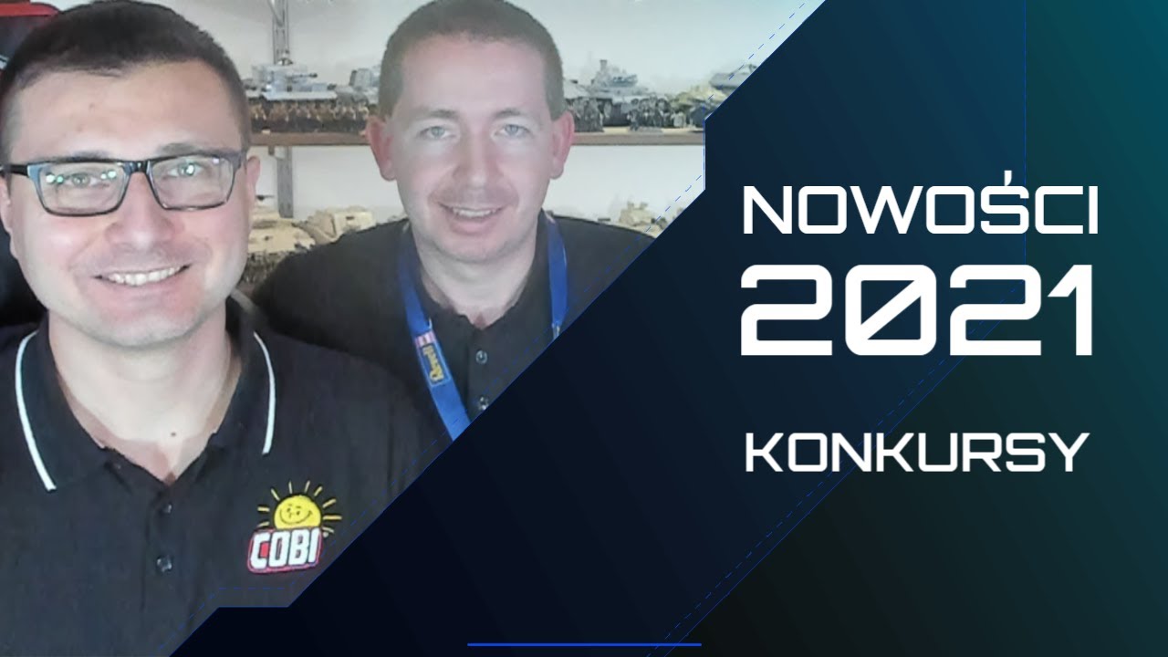 COBI Stream #138 - Nowości 2021 + premiera, Konkursy: Revell Polska i Wilczy Szaniec, Gość specjalny