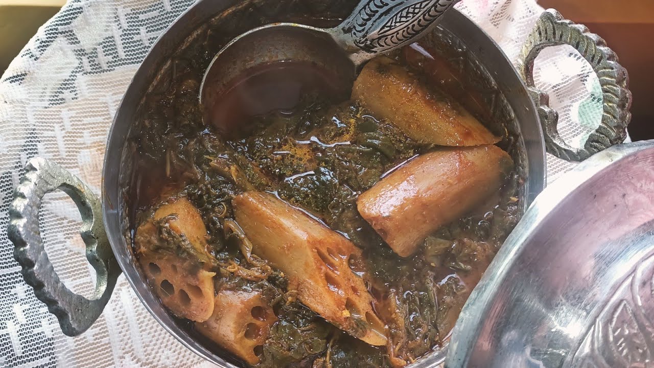 Nader te Haak – kashmiri recipe || This recipe is easy delicious and tasty. #kashmiricuisine #recipe