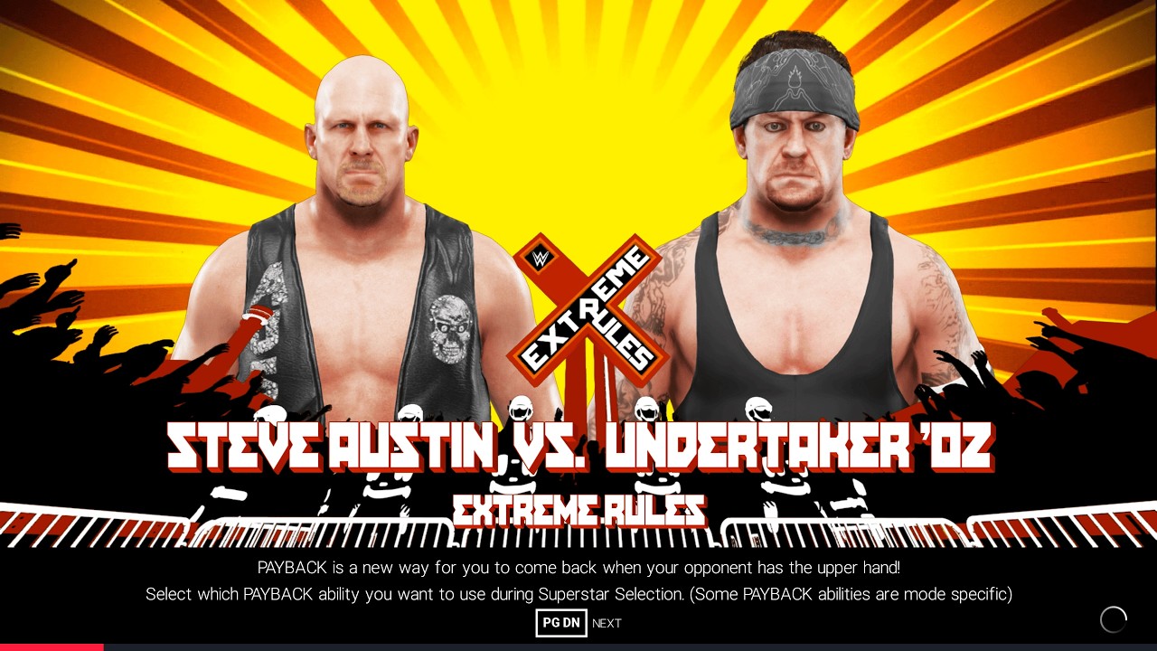 WWE 2k19 Old School Stone Cold VS Undertaker 2002 CPU vs. CPU  Lets see who win the Attitude Era.