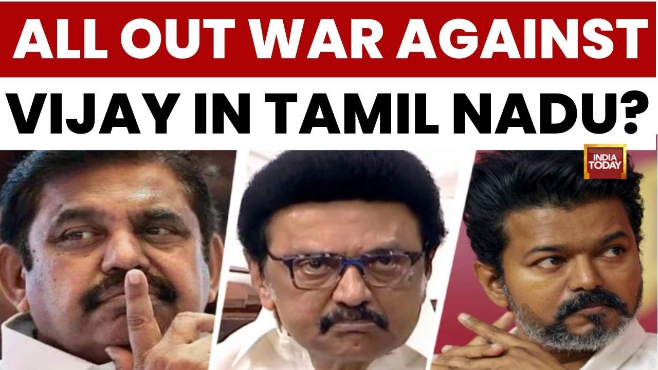 Tamil Nadu Poll War: DMK and AIADMK Target Actor Vijay Over Tax Evasion Row | India Today News