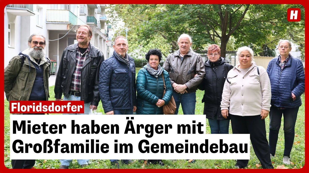 Mieter in Wiener Gemeindebau verzweifelt: Gro&szlig;familie mit 6 Kindern sorgt f&uuml;r Chaos & Angst