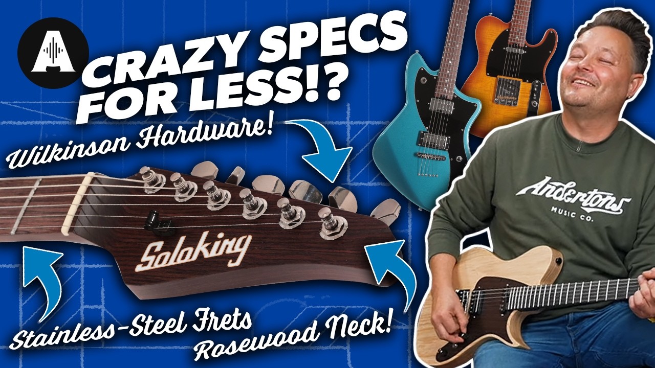 NEW Soloking Models! - Amazing Value, High-Spec Guitars!