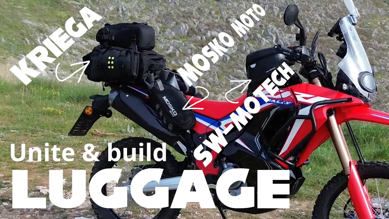 Honda CRF300 Rally | Luggage Setup | Mosko Moto + Kriega + SW-Motech