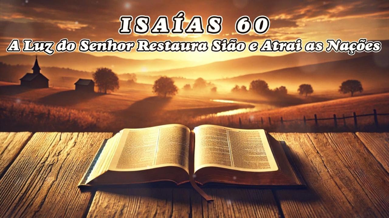 Isaías 60 – A Luz do Senhor Restaura Sião e Atrai as Nações
