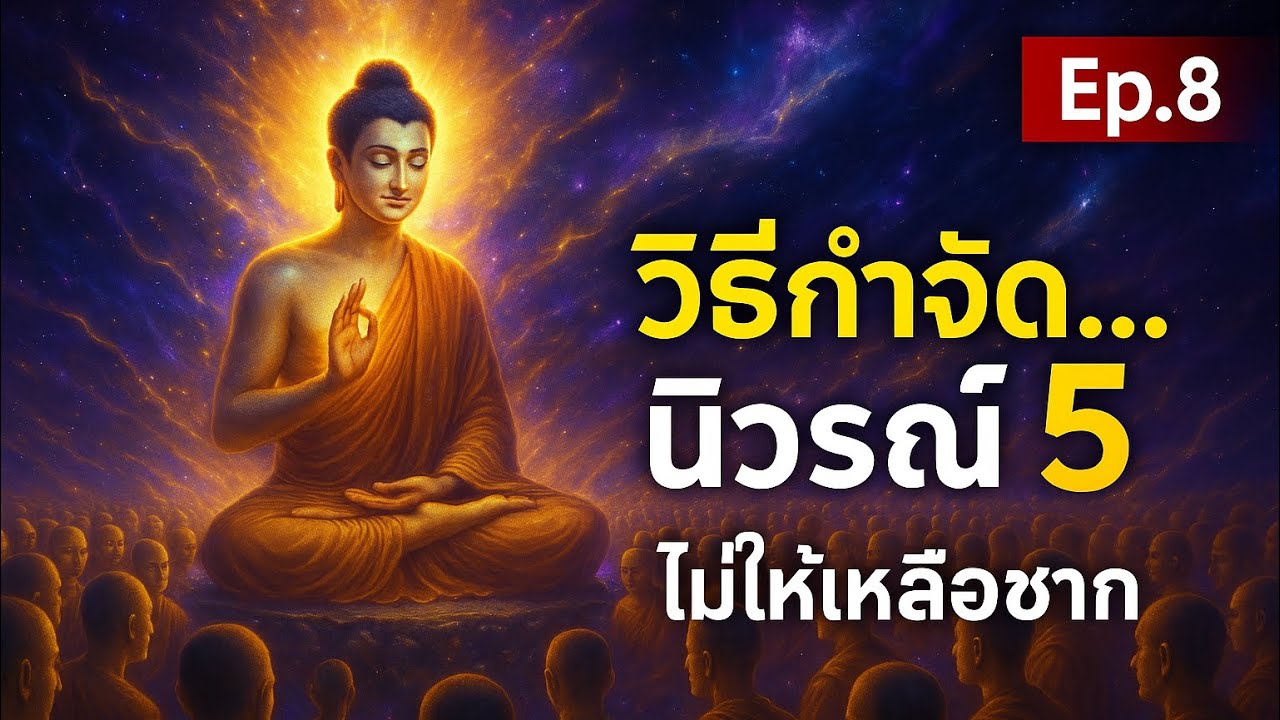 รวมวิธีกำจัดนิวรณ์ 5 : ฟังคลิปเดียวสะเทือนถึงพรหมโลก!!