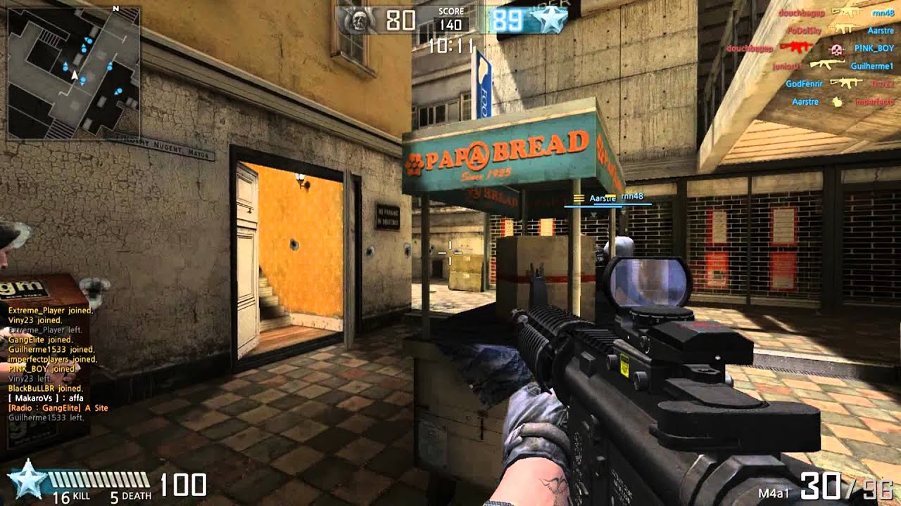 District 187 : Sin Streets online : M4A1 w/ OP-C03 sight gameplay 4