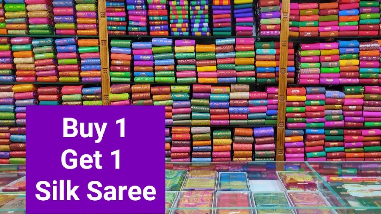 Buy 1 Get 1 Saree | Trichy SVR Readymades  | Best Quality Best Price | Diwali Sale | Monthly Scheme