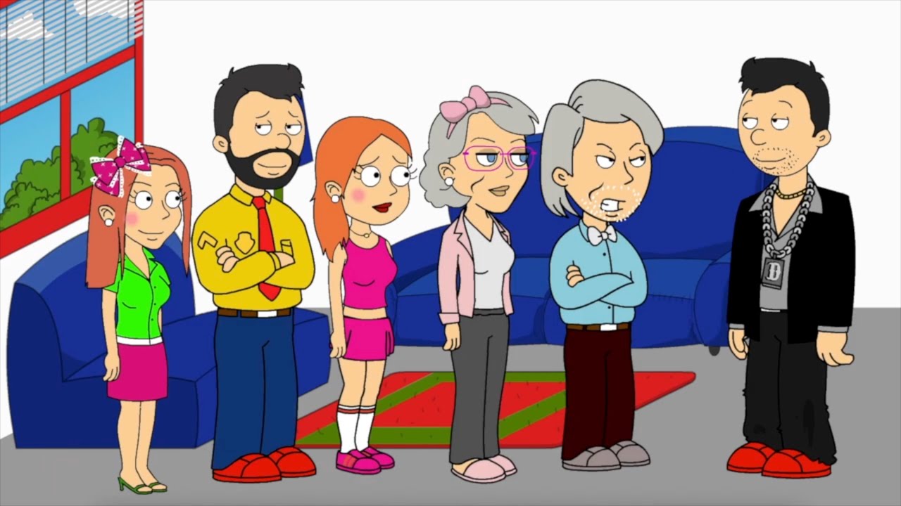 Classic Caillou Travels to the Future/Pretends to be Miss Martin/GROUNDED