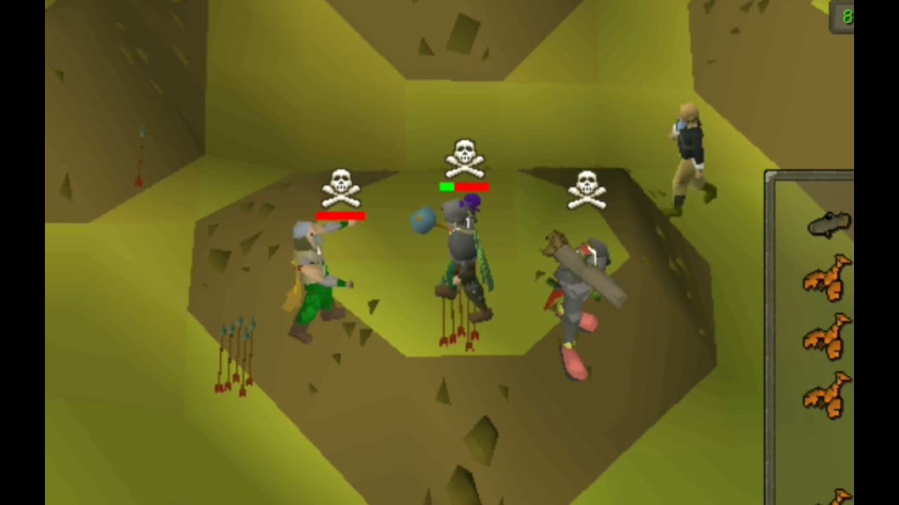 #12 OSRS Low level F2P PKing