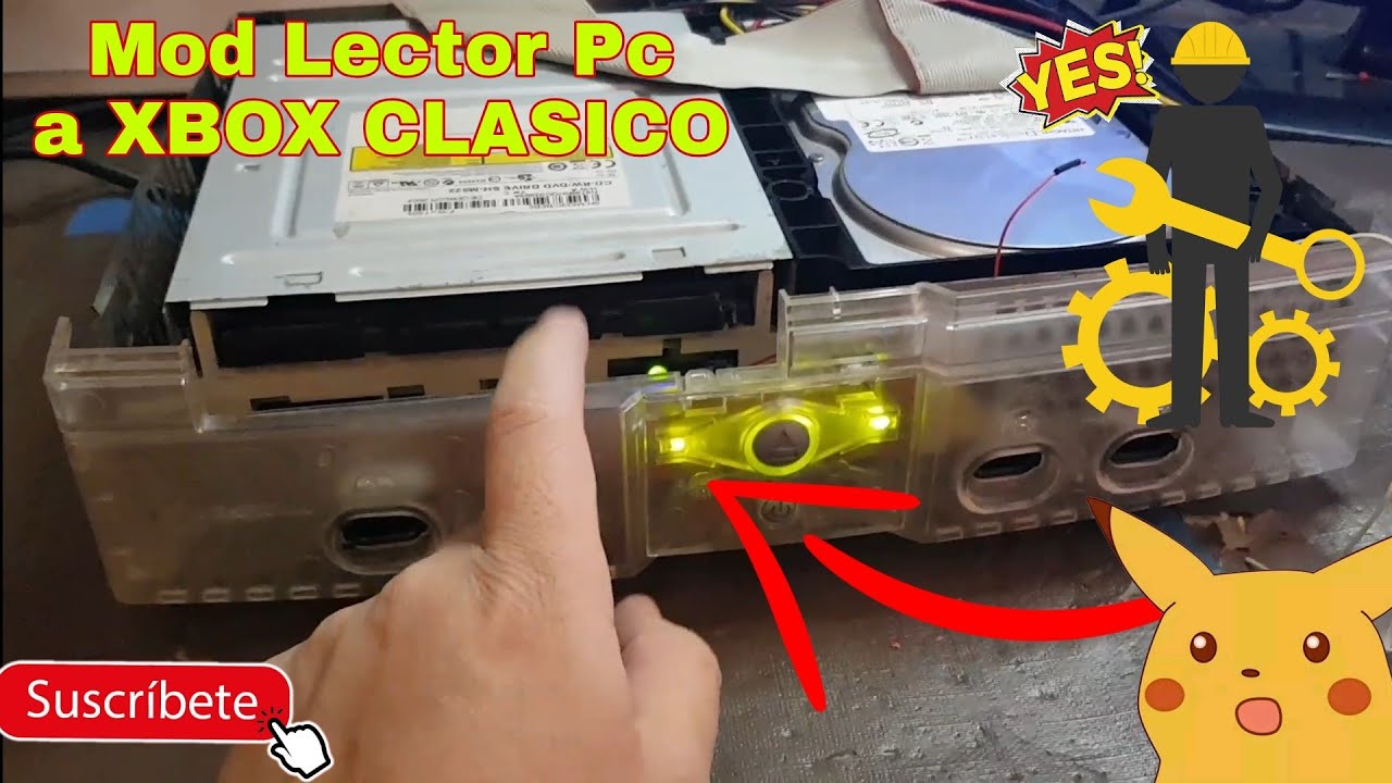 Adaptando Lector de PC en XBOX CLASICO (Facil)