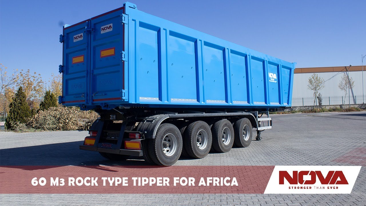 60 M3 (130 TON) ROCK TYPE TIPPER FOR AFRICA