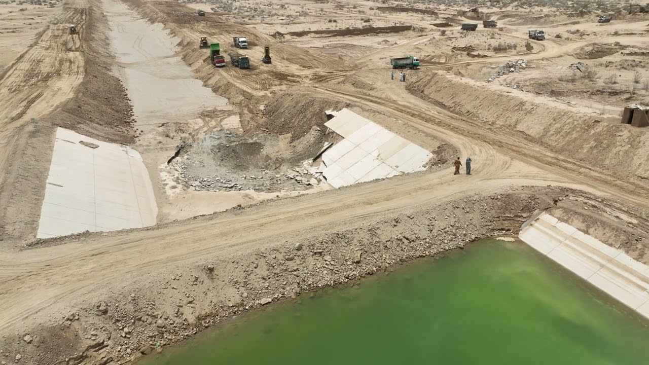 kacchi canal video by Agriculture Deptt Balochistan