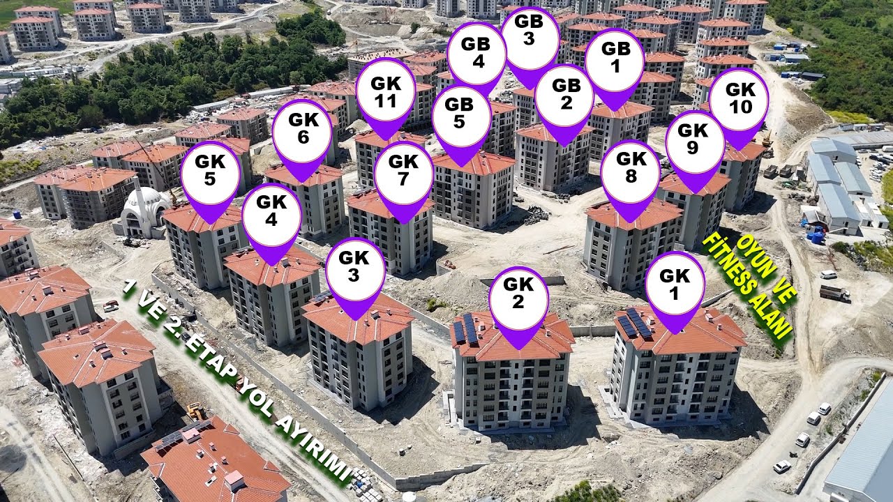 TOKİ ARNAVUTKÖY BAKLALI  2. ETP. BLOK NUMARALARI #arsa#tarla#konut#arnavutköy#toki #satılık#emlak