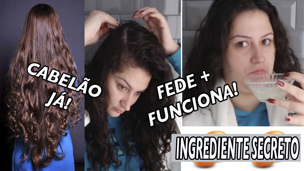 COMO FAZER O CABELO CRESCER COM APENAS 1 INGREDIENTE! =O