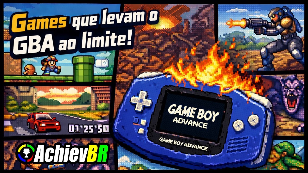 GAMES QUE LEVARAM O GBA AO LIMITE
