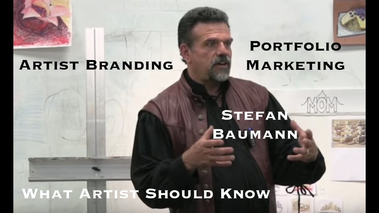 Artist Website, Branding and Portfolio Marketing by Stefan Baumann