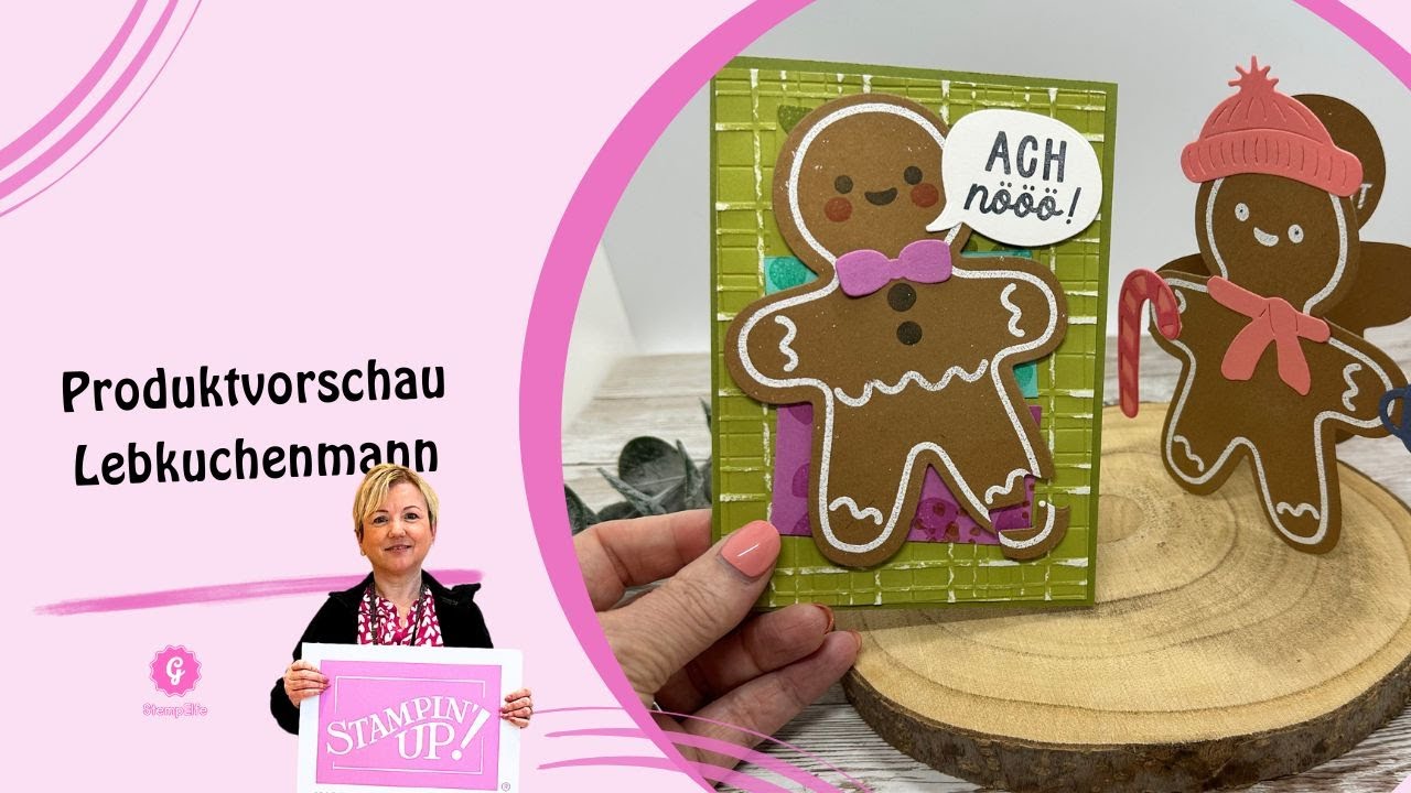 🔴 Produktvorschau Lebkuchenmann | Stampin' Up!