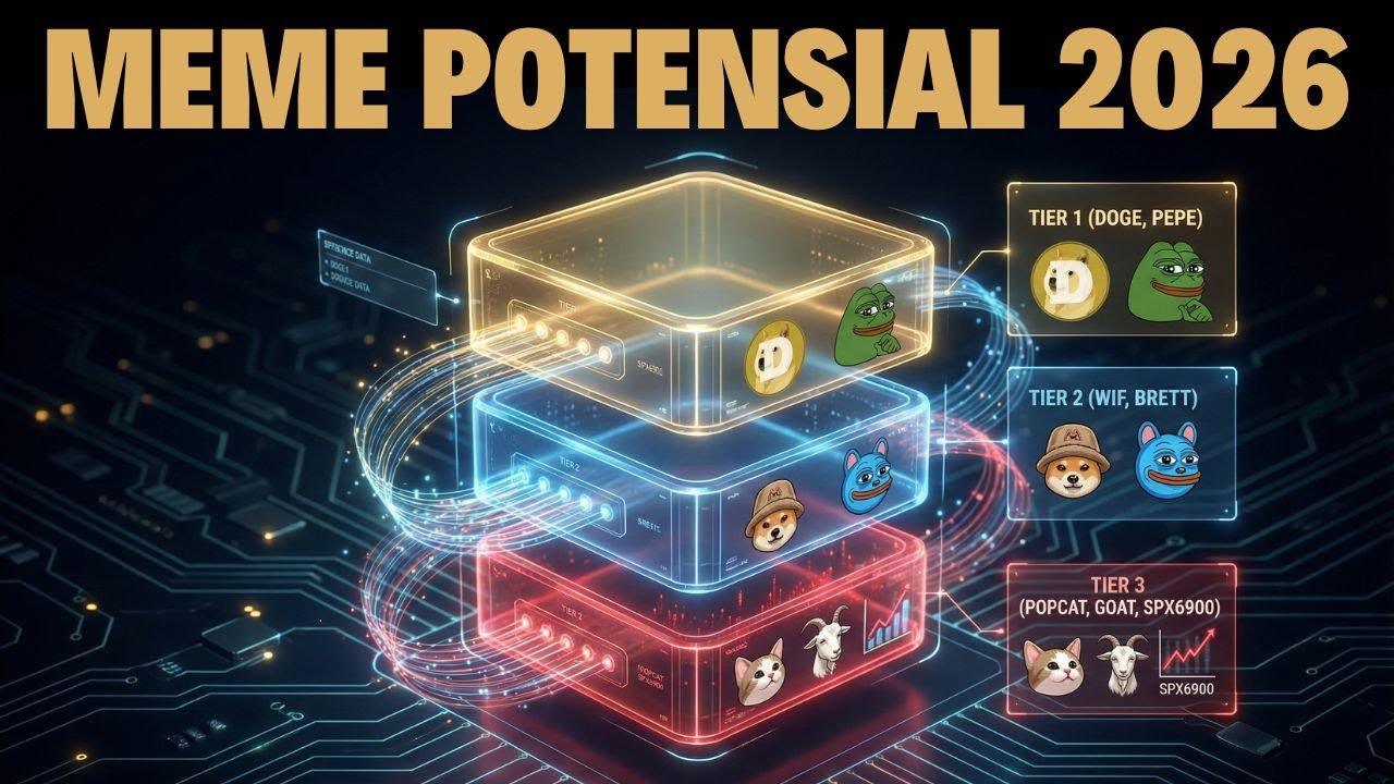 7 MEMECOIN POTENSIAL 2026 !! Token Meme Apa yg Akan BULLISH?