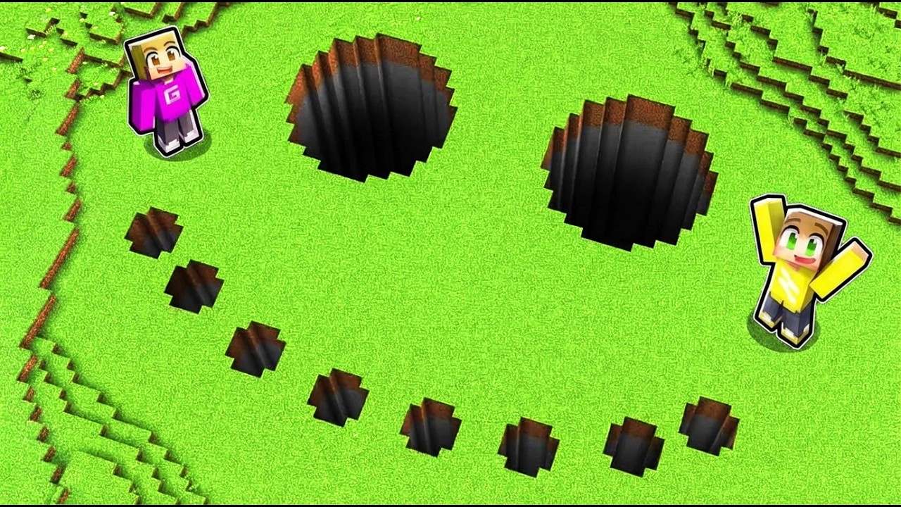 We Vonden Een Gigantisch Gezicht In Minecraft!