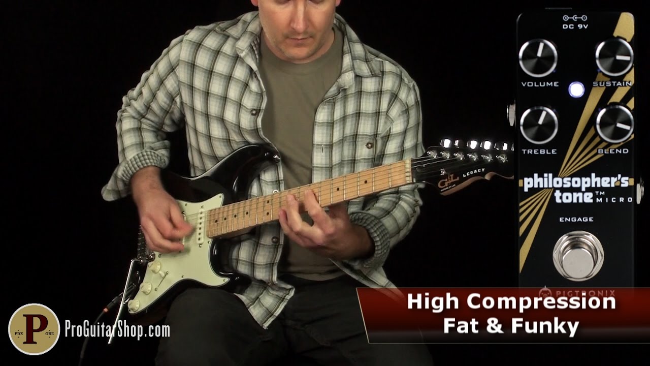 Pigtronix Philosopher's Tone Micro Compressor
