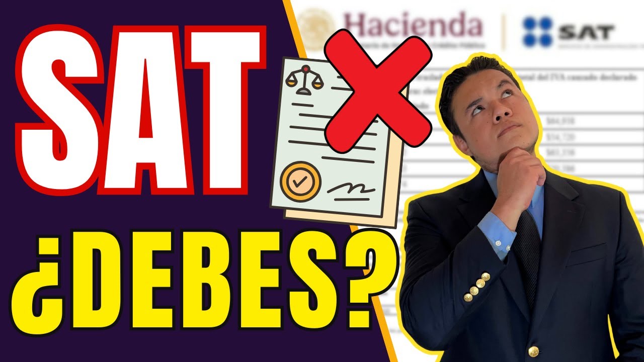 ¿Le DEBES al SAT? Así puedes saberlo en minutos ✅