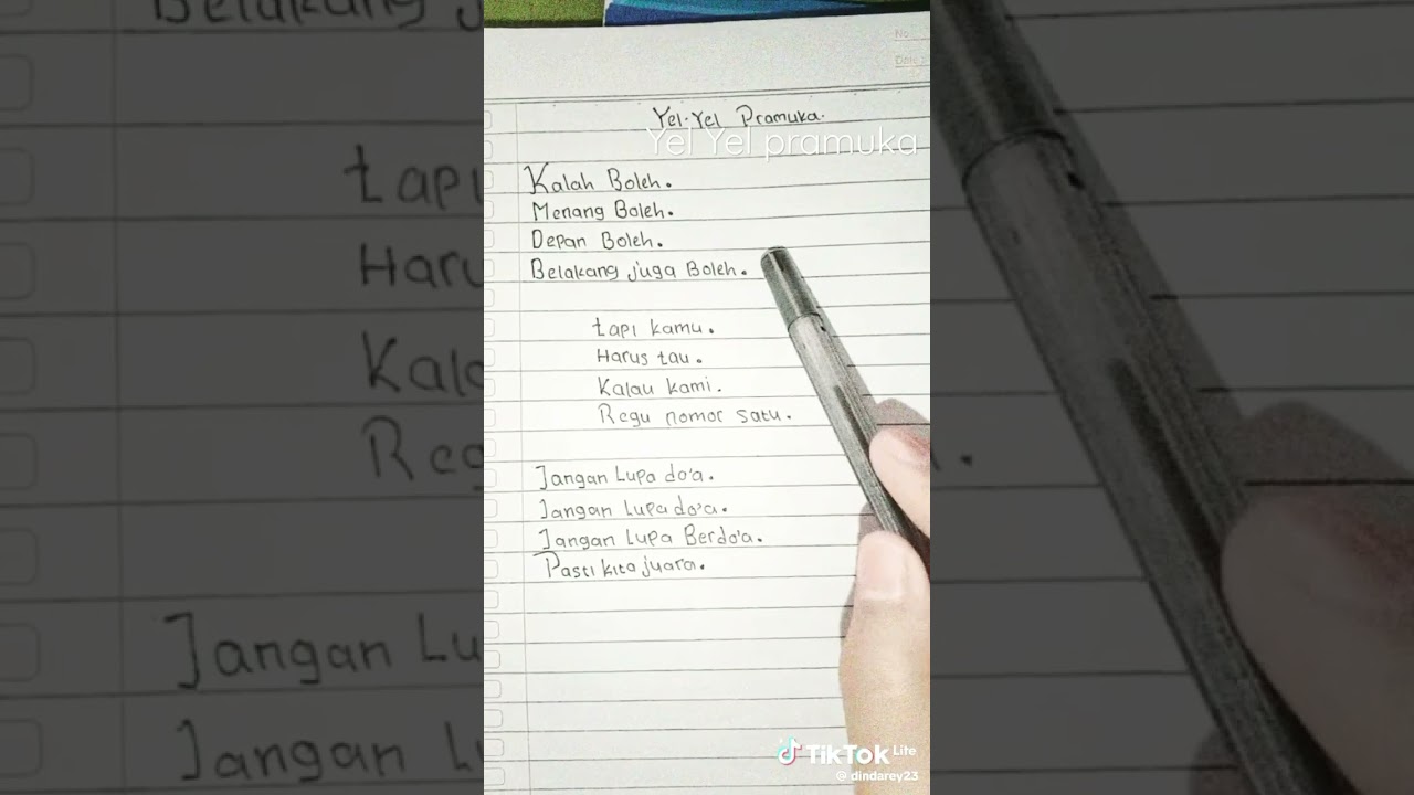 Yel Yel Pramuka siaga